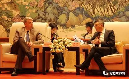 副总裁到中国,约见轮胎企业董事长